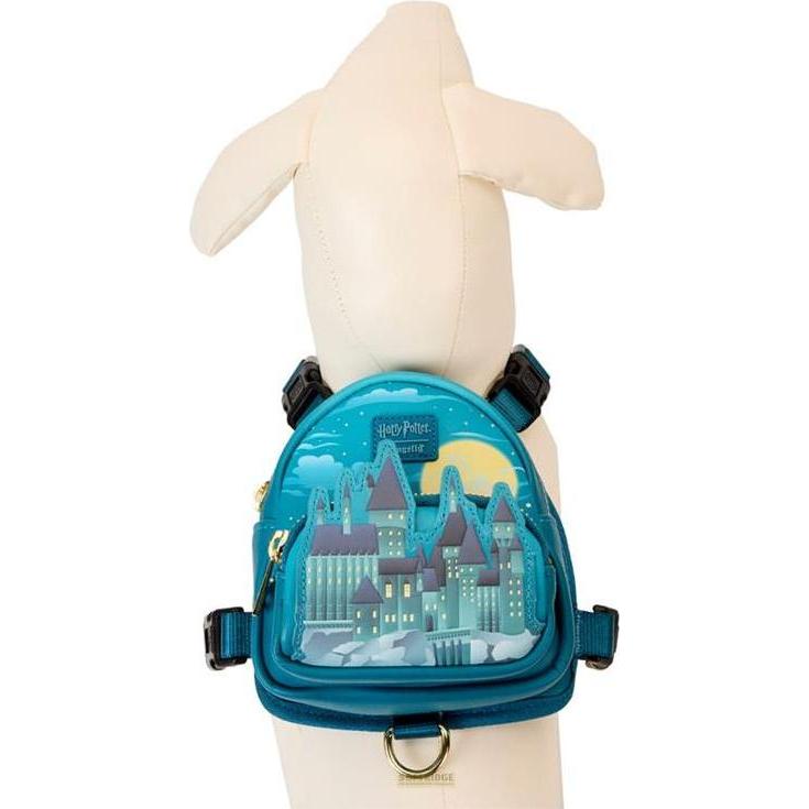 Thumbnail - Loungefly Harry Potter by Hundegeschirr Mini Backpack Hogwarts Small (Hund), Halsband + Leine
