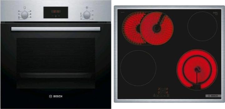 Actual product image Bosch Hausgeräte Built-in oven set, HBF133BR0 + PKN645BA2E, HBD231VR61