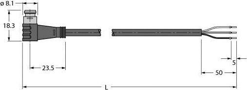 Produktbild Turck Aktuator- (10 m)