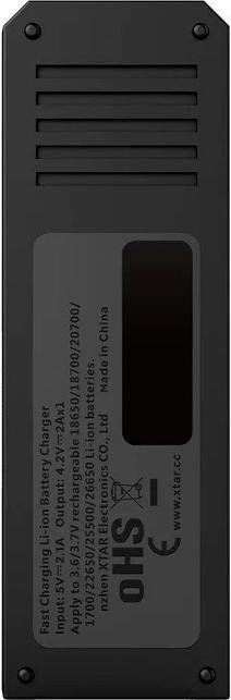 Produktbild NoName Ladegerät für 18650 Batterien XTAR SC1 (1 Stk., 18650, Ladegerät ohne Akku)