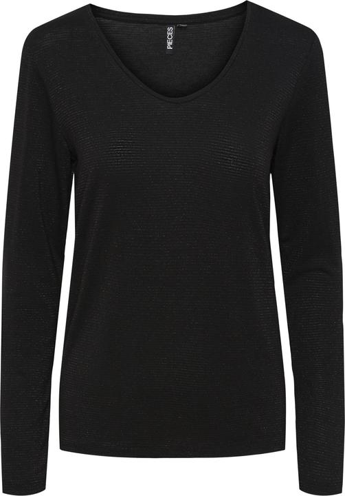 Produktbild Pieces Pcbillo Ls V-Neck Lurex Stripes Noos (XS)