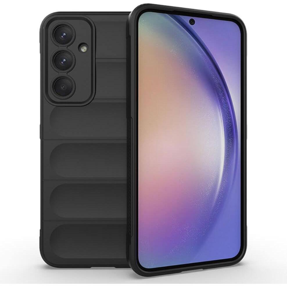 Cover-Discount Galaxy A35 - Rugged Protective Cover schwarz (Samsung Galaxy A35), Smartphone Hülle, Schwarz