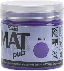 Produktbild Pebeo Acrylic Mat Pub (Kobaltviolett, 140 ml)