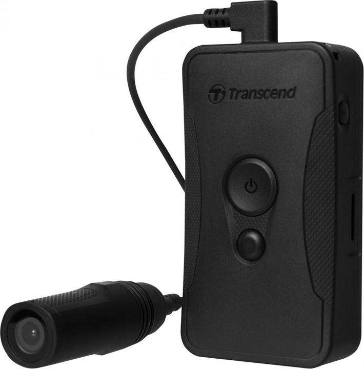 Image du produit Transcend DrivePro Body 60 (Bluetooth, Récepteur GPS, Écran intégré, Microphone intégré, Vision nocturne, Full HD)