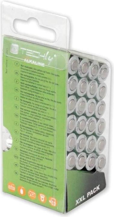 Actual product image Techly LR03 AAA 1.5V Disposable Battery Alkaline (24 pcs., AAA)