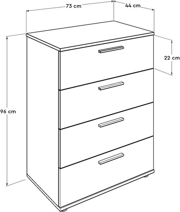 Image du produit Kalune Design Ada (73 x 44 x 96 cm)