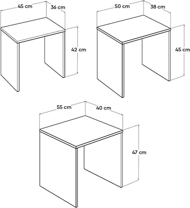 Image du produit Kalune Design Addyson (55 x 40 x 47 cm)