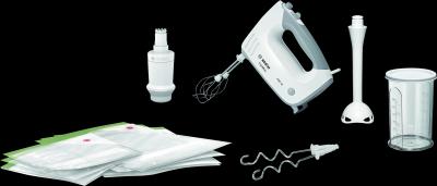 Image du produit Bosch Hausgeräte ErgoMixx avec fonction de vide (450 W)