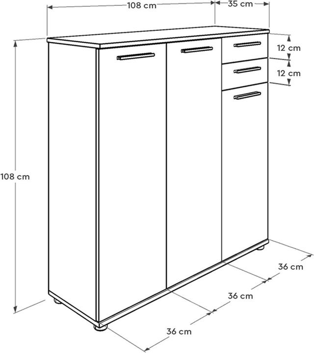 Produktbild Kalune Design Judson (108 x 108 x 108 cm)