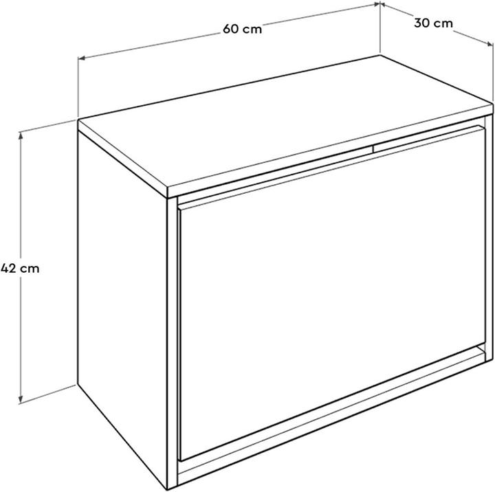 Actual product image Kalune Design Eloise (60 x 30 x 42 cm)