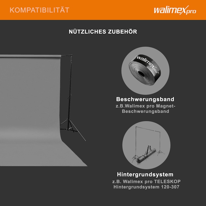 Produktbild Walimex Hintergrundkarton (135 cm, 135 cm)
