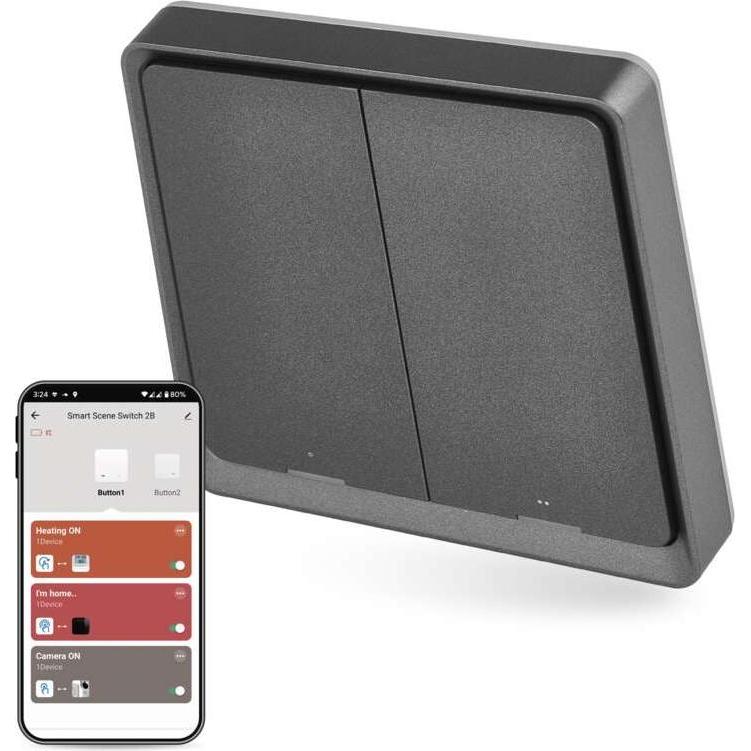 Thumbnail - Emos, Lichtschalter + Storenschalter, H5015