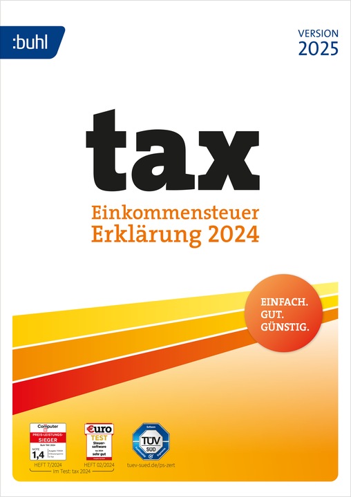 Buhl Data Service tax 2025 Download Code (1 User, 1 Geräte/User, unbegrenzt)