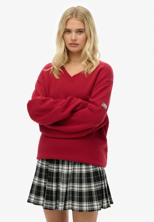 Produktbild Superdry Oversized Pulli mit V-Ausschnitt für Damen (M)