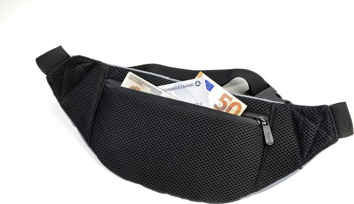 Produktbild Troika REFLECTIVE BAG Gürteltasche reflektierend, grau/schwarz