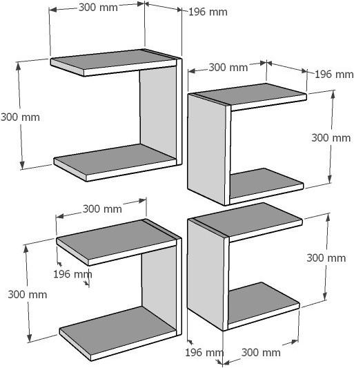 Produktbild Kalune Design Kaison (30 x 20 x 30 cm)