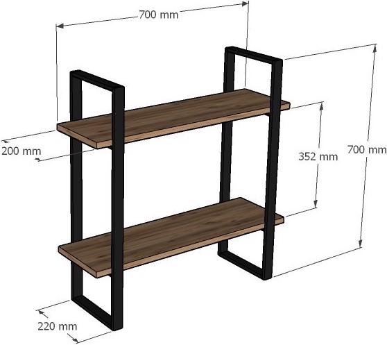 Actual product image Kalune Design Elisa (70 x 70 x 22 cm)