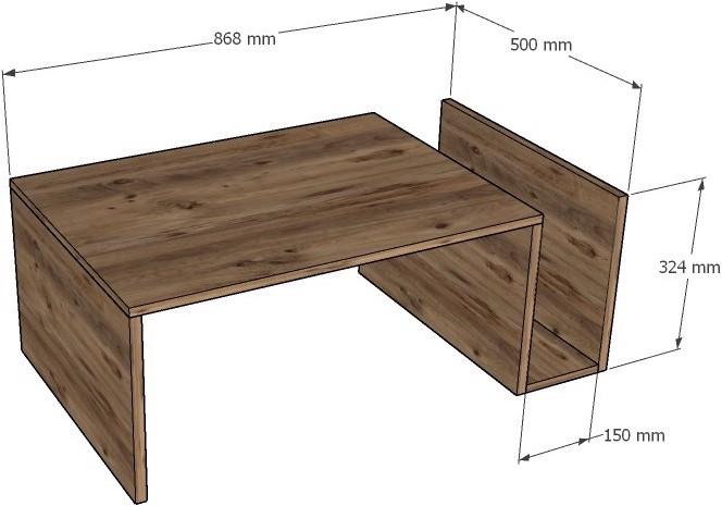 Produktbild Kalune Design Nadia (87 x 50 x 33 cm)