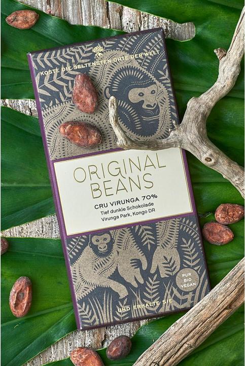 Actual product image Original Beans Cru Virunga 70% (70 g)