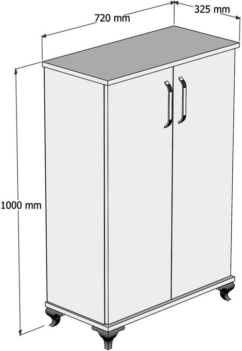 Actual product image Homitis Julius (72 x 32.50 x 100 cm)