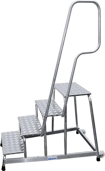 Immagine prodotto Krause Scaletta mobile per lavori di montaggio STABILO, 2 rotelle a supporto fisso (Ponteggio, 114 cm)