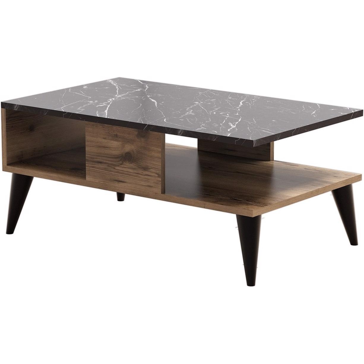 Homitis, Couchtisch + Beistelltisch, Ember (90 x 39.5 x 54 cm)
