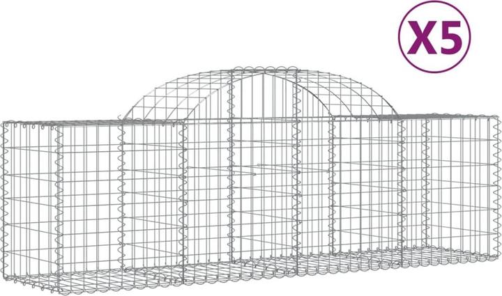 Produktbild vidaXL Gabionenkorb