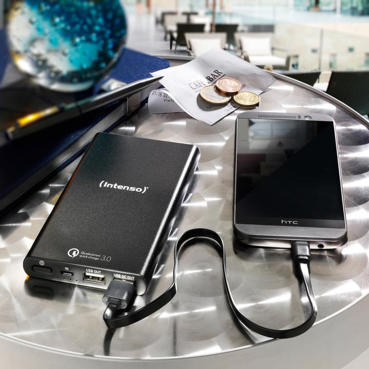 Produktbild Intenso Power Bank Q10000 (10000 mAh, 5 W, 37 Wh)