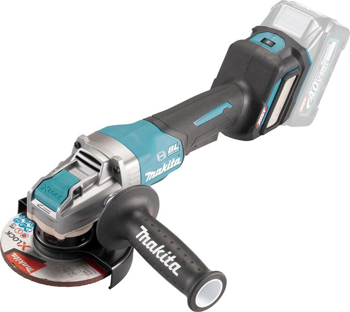 Makita 40V Battery Angle Grinder GA044GZ (125 mm)
