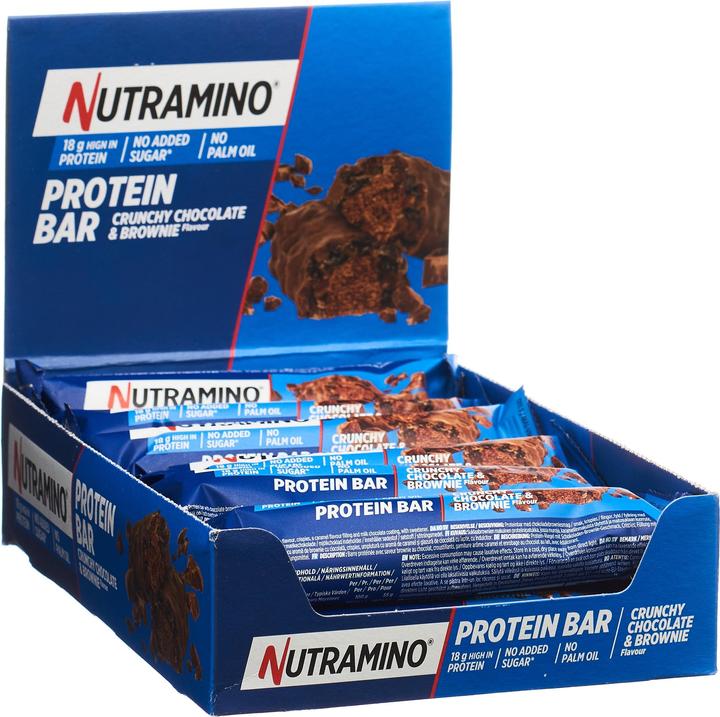 Produktbild Nutramino Proteinbar Chocolate Brownie (12 Stk., 660 g)
