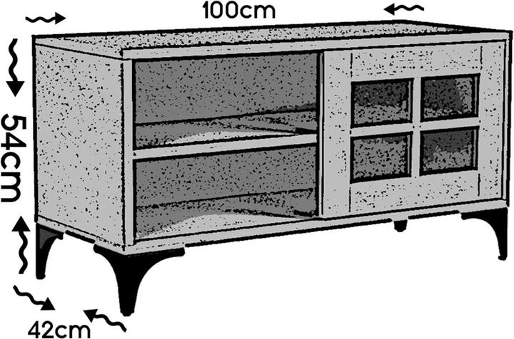 Produktbild Hanah Home Landon (100 x 42 x 54 cm)