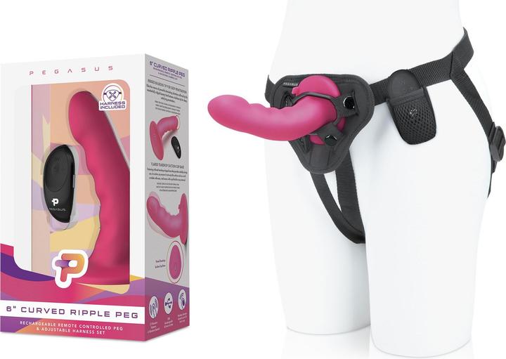 Productafbeelding Pegasus 6" Gebogen Ripple Peg