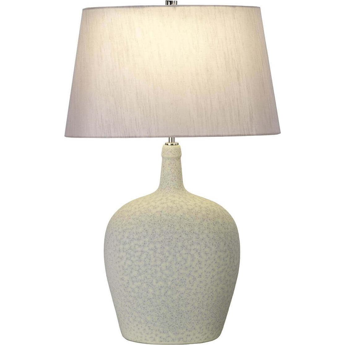 Elstead Lighting, Tischlampe, Lambeth Tischleuchte E27 Silber, Made in UK (E27)