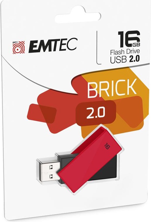 Produktbild Emtec C350 Brick (16 GB, USB-A, USB 2.0)
