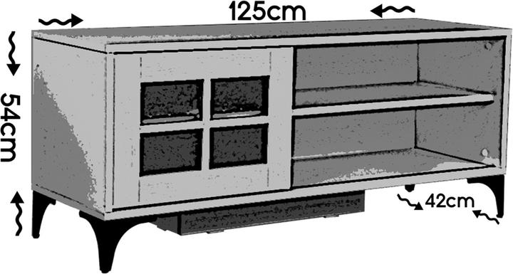 Immagine prodotto Hanah Home Landon (125 x 42 x 54 cm)