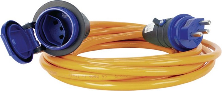 Actual product image Steffen Industrial extension cable EPR-PUR 3x2.5mm2 5m T23 IP55 (5 m, Type 23)