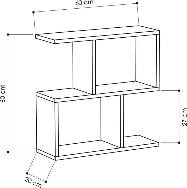 Immagine prodotto Skye Decor Travis (60 x 60 x 20 cm)
