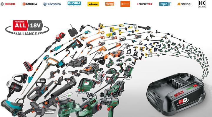 Produktbild Bosch Home & Garden Alb 18 Li (Akkubetrieb, Laubsauger)