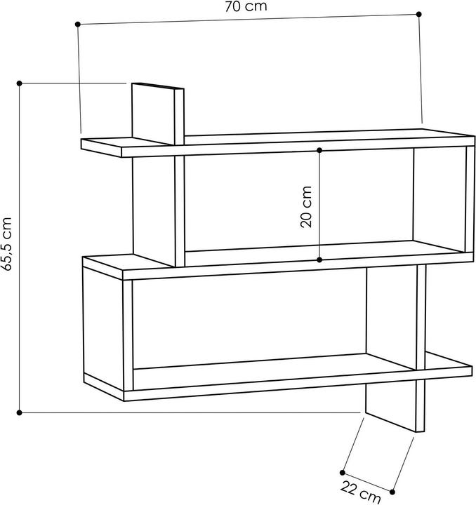 Immagine prodotto Skye Decor Arjun (70 x 22 x 65 cm)