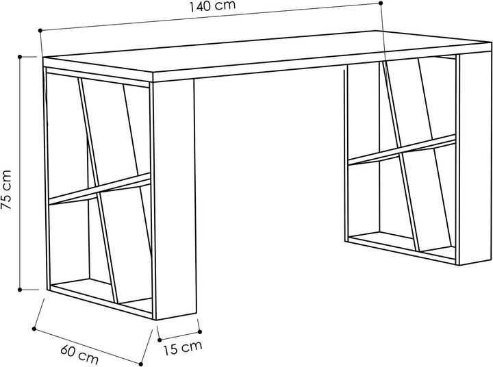 Actual product image Skye Decor Jiraiya (140 x 60 x 75 cm)