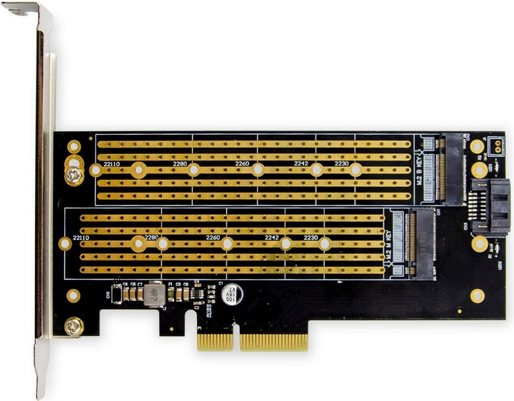 Image du produit Digitus Carte add-on M.2 NGFF / NMVe SSD PCI Express 3.0 (x4)