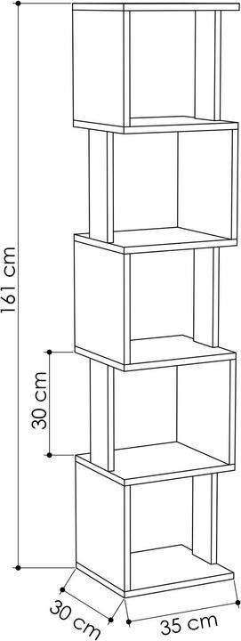 Produktbild Skye Decor Ruby (35 x 161 x 30 cm)