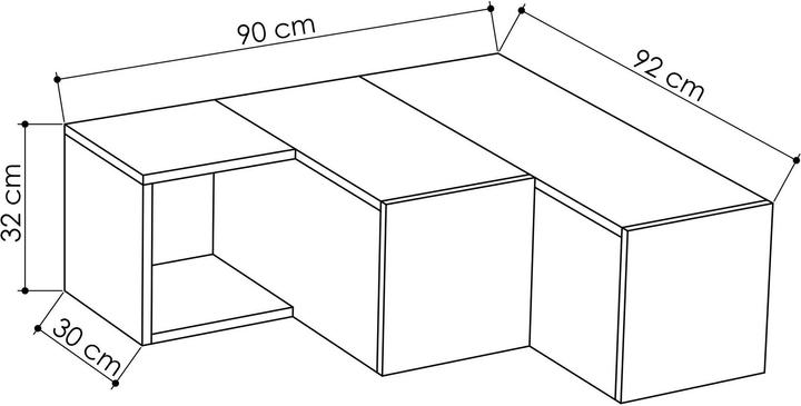 Produktbild Skye Decor Lou (90 x 92 x 32 cm)
