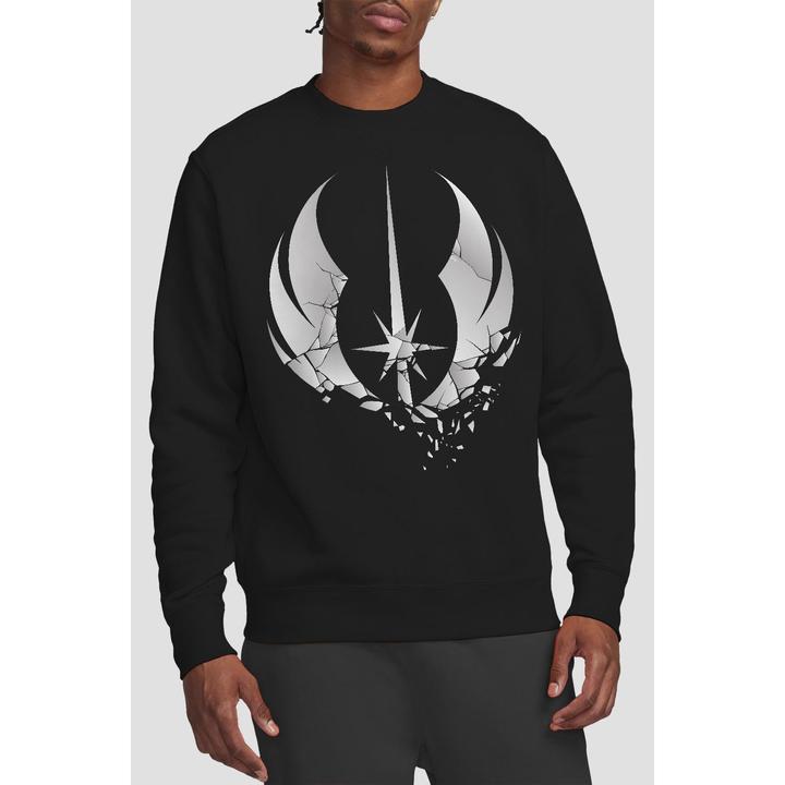 Immagine prodotto Star Wars Jedi Felpa Obi Wan Kenobi In Frantumi Adulto Unisex (XXL)