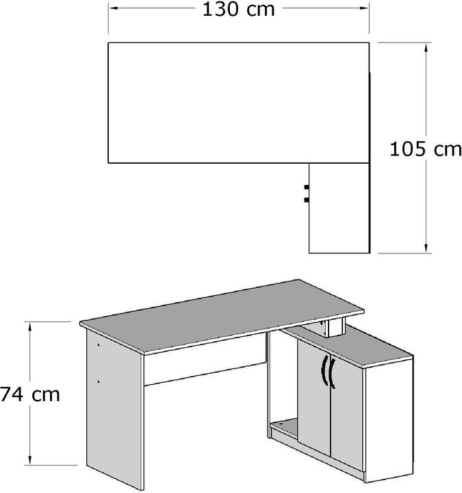 Produktbild Kalune Design Pierre (130 x 105 x 74 cm)