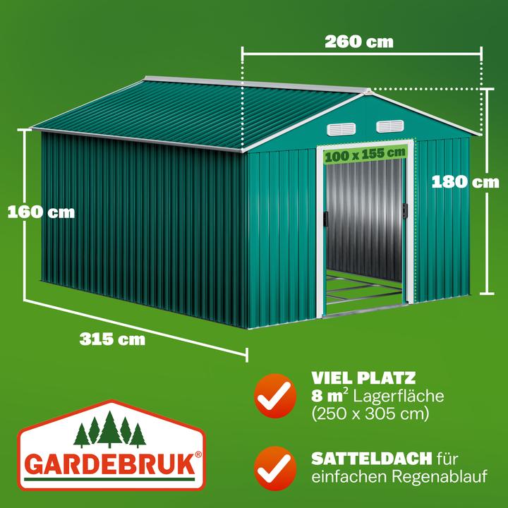 Produktbild Gardebruk Gerätehaus