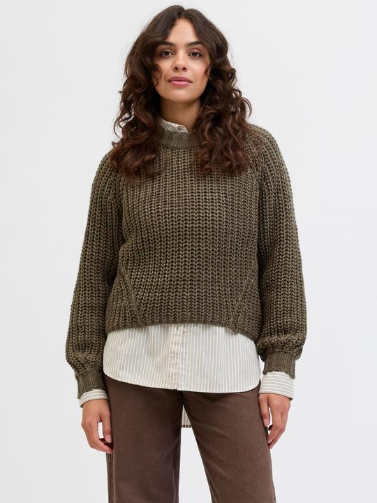 Produktbild JJXX Jxkelly Chunky Crew Neck Knit Sn (M)