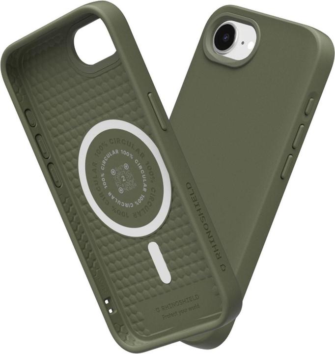 Image du produit RhinoShield SolidSuit MagSafe iPhone 16e Seaweed Green, Grundfarbe (Apple iPhone 16e)