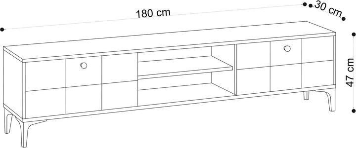 Produktbild Kalune Design Solea (180 x 47 x 30 cm)