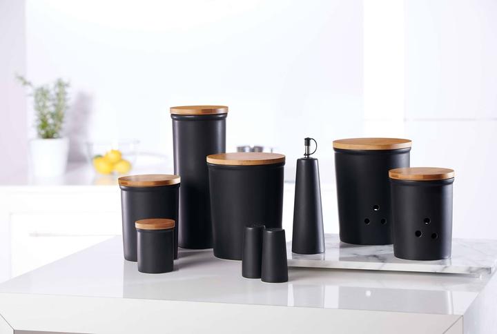 Actual product image Ritzenhoff & Breker JASPER BLACK" storage jar, 200 ml (0.20 l)